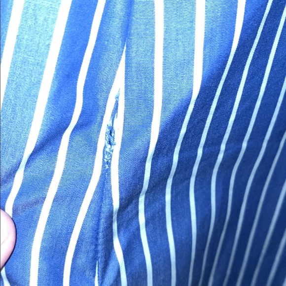 Kimora Lee Simmons blue and whit dress - Picture 7 of 8